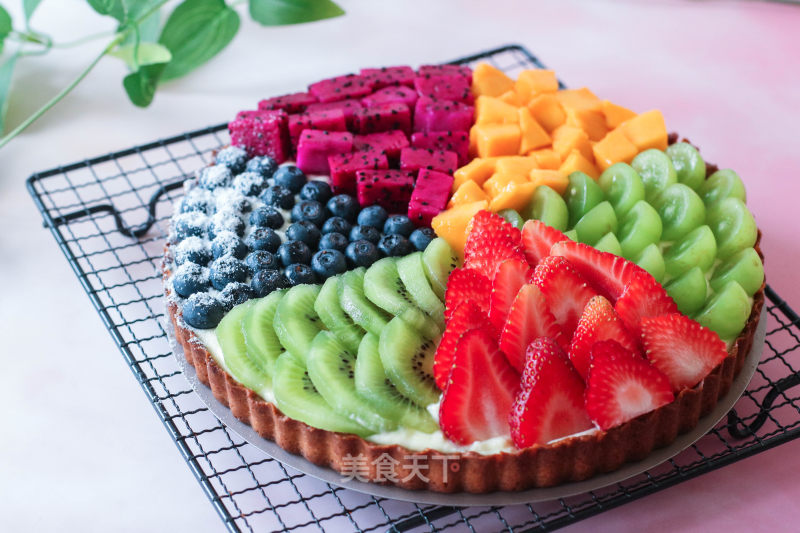 Colorful Fruit Tart丨start from The Value of Appearance, Loyal to The Delicious recipe