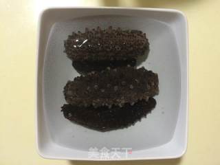 Soaked Sea Cucumber recipe