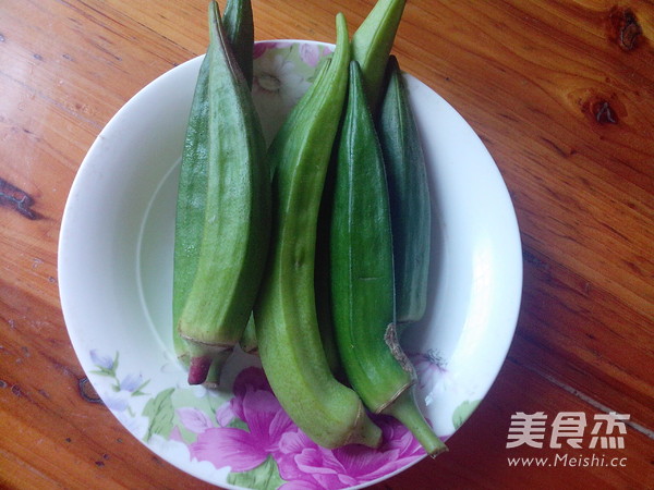 Fried Okra with Corn recipe