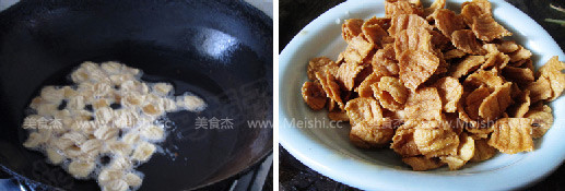 Crispy Sweet and Sour Water Chestnut Meat Slices recipe