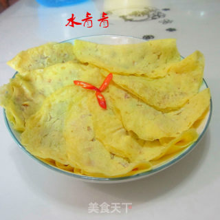 Egg Skin Meat Dumplings recipe