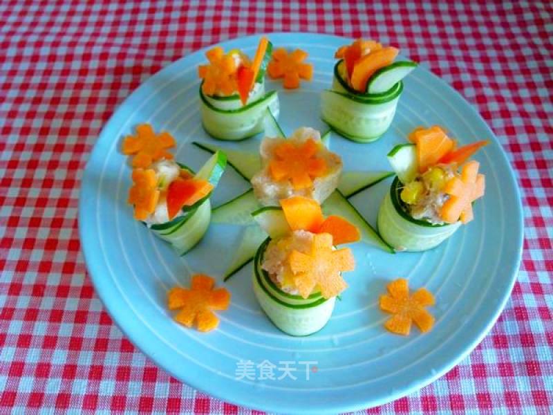 Salad Cucumber Roll recipe