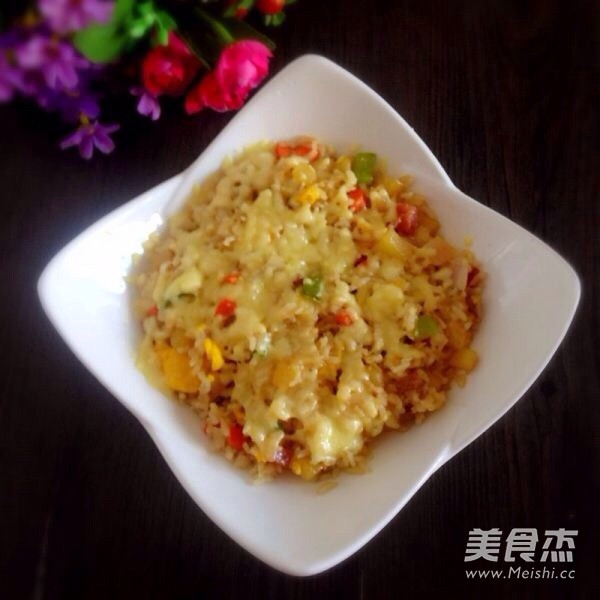 Cheese Baked Rice recipe