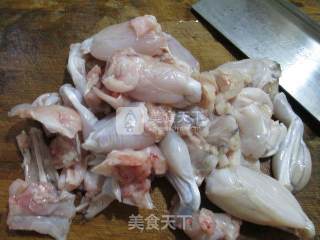 Boiled Bullfrog with Bamboo Shoots and Dried Vegetables recipe