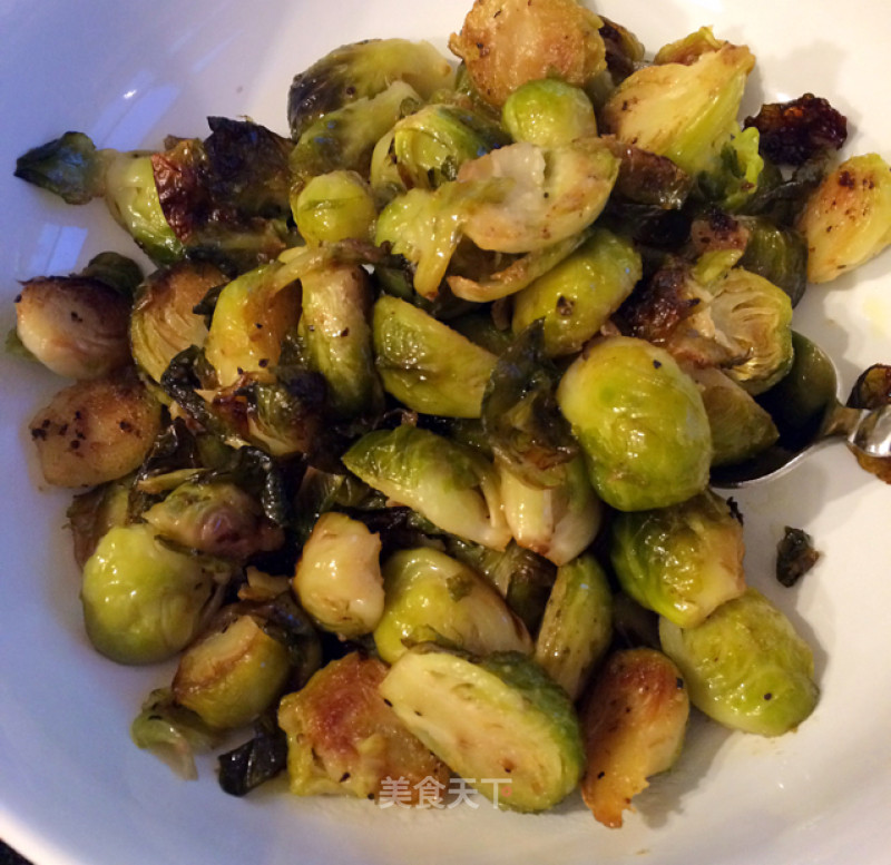 Roasted Brussels Sprouts with Olive Oil recipe