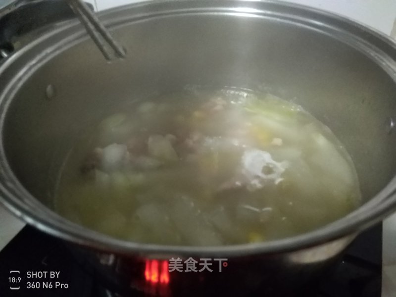 Winter Melon Corn Lean Meat Soup recipe