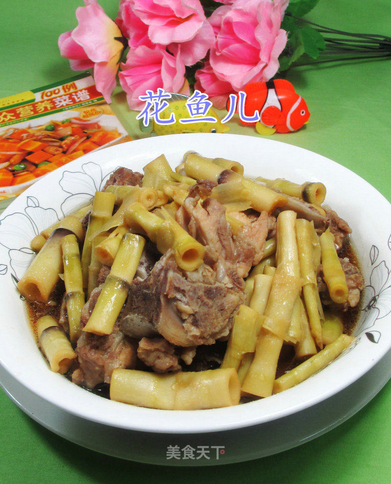 Boiled Keel with Wild Bamboo Shoots recipe