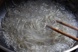 Boiled Vermicelli with Oil Residue recipe