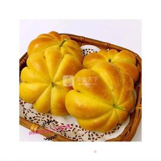 #新良第一节烤大赛#super Cute Pumpkin and Purple Rice Buns recipe