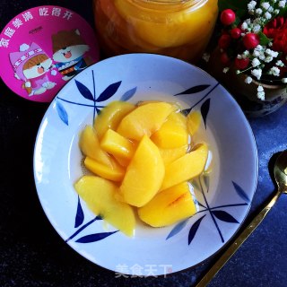 Yellow Peach Syrup recipe