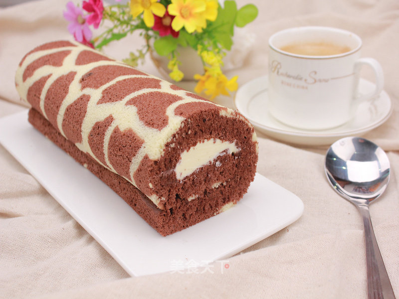 Giraffe Cake Roll recipe
