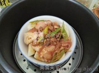 Steamed Chicken with Fermented Bean Curd recipe