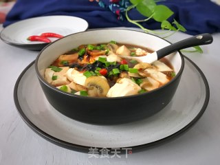 Mushroom Stewed Tofu recipe