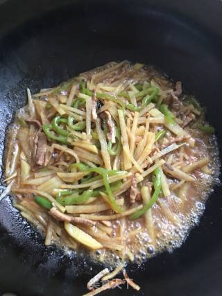 Stir-fried Sansi recipe