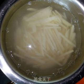 Celery and Potato Shreds recipe
