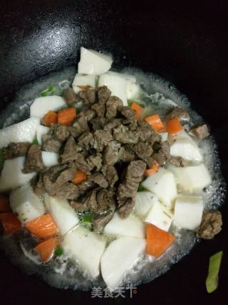 Beef Claypot with Yam recipe