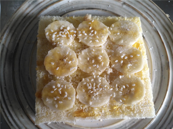 Maple Syrup Banana Toast recipe