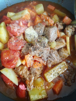 Stewed Beef Brisket with Tomato recipe