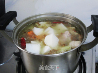 Lamb Chops Hot Pot in Clear Soup recipe