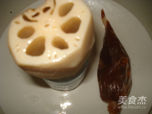 Hawthorn and Lotus Root recipe