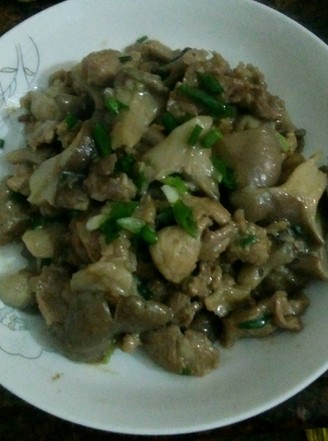 Stir-fried Mushrooms with Lean Pork recipe