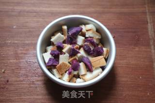 Purple Sweet Potato Toast recipe