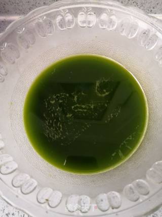 Stir-fried Spinach Jelly with Tempeh recipe