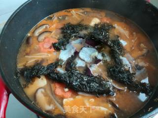 Mushroom Tofu Miso Soup recipe