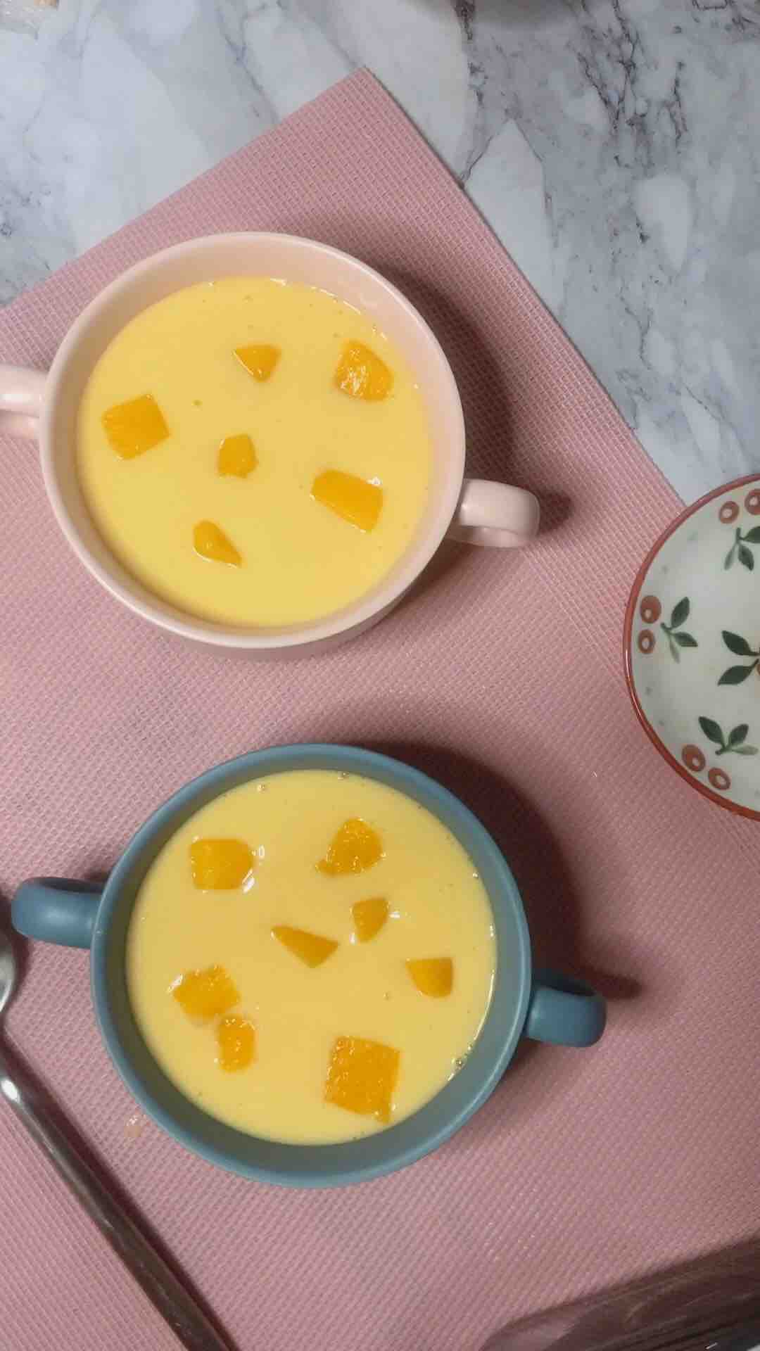 Mango Pudding Cup recipe