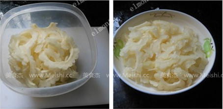 Cold White Jade Bitter Gourd recipe