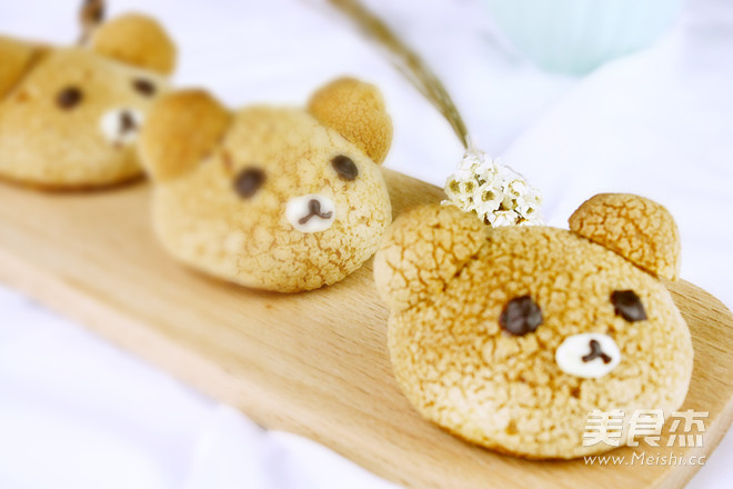 Cute Bear Meringue Puffs recipe