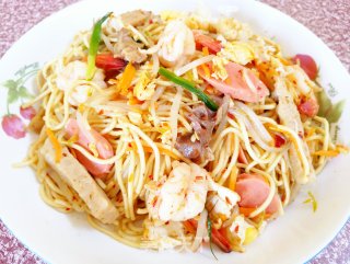 Assorted Fried Noodles recipe