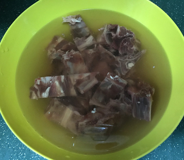 Sheep Scorpion Green Radish Soup recipe