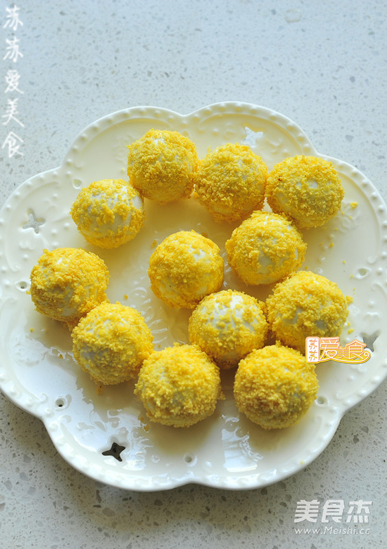 Golden Glutinous Rice Balls recipe
