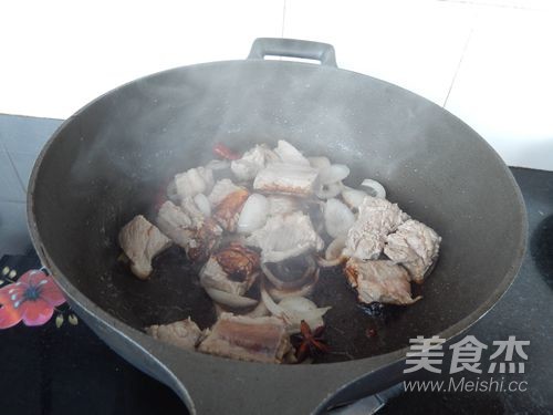 Rice Cake Pork Ribs Claypot recipe