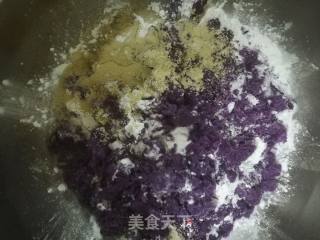 Purple Sweet Potato Rice Cake recipe