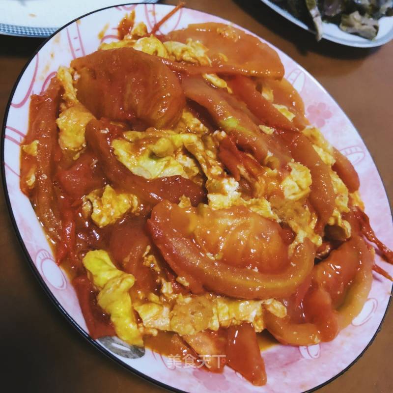 Tomato Scrambled Eggs recipe