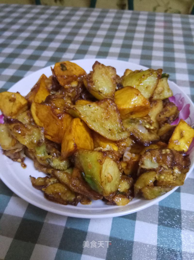 Braised Potato and Eggplant recipe