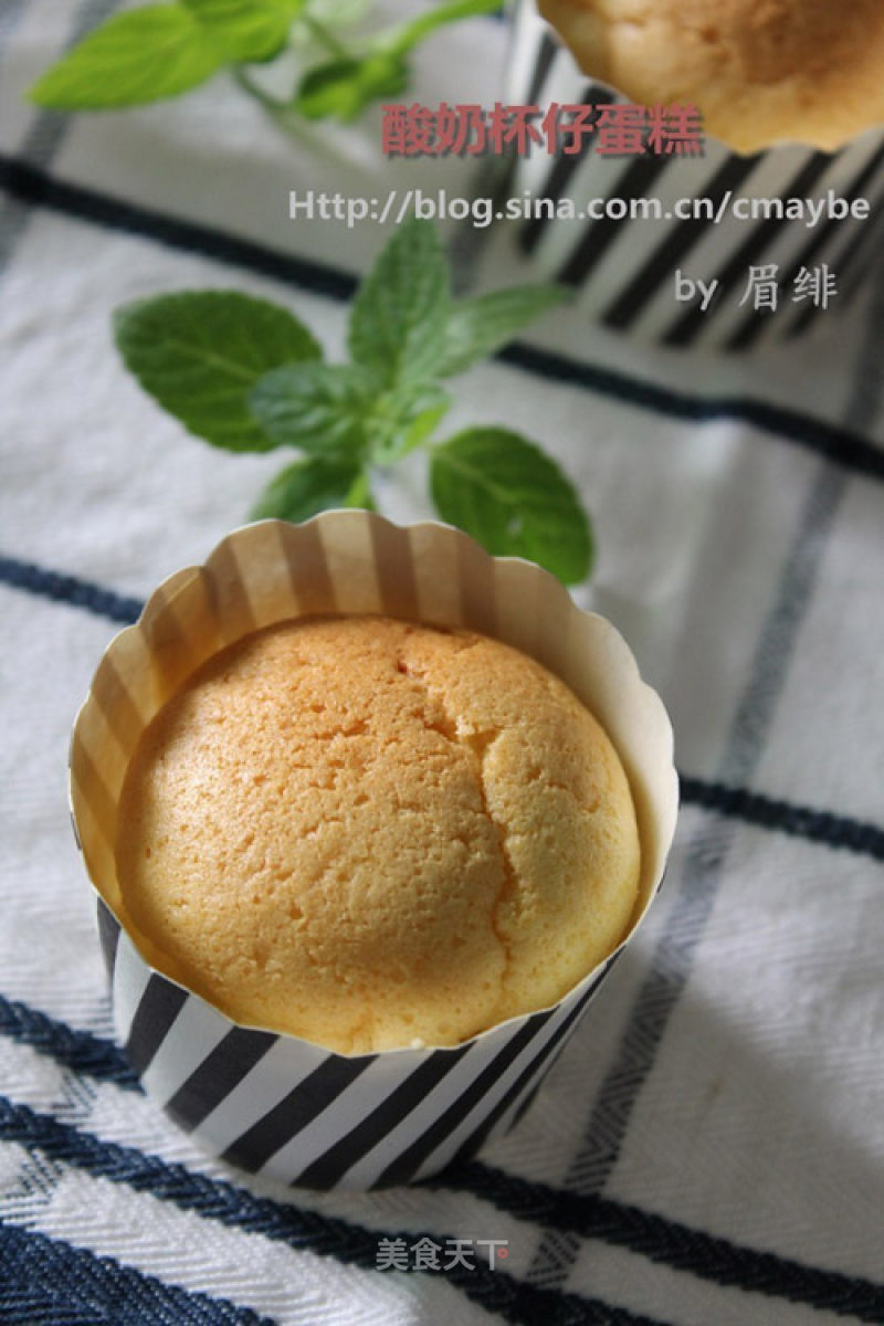 Cups Carrying Away-yogurt Cupcakes recipe