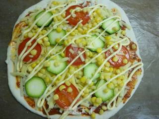 Using Spaghetti Bolognese to Make Delicious Vegetable Pizza recipe