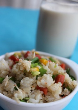 Corn Fried Rice recipe