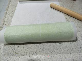 Spinach Cake Roll recipe