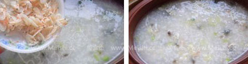 Congee with Preserved Egg and Lean Meat recipe