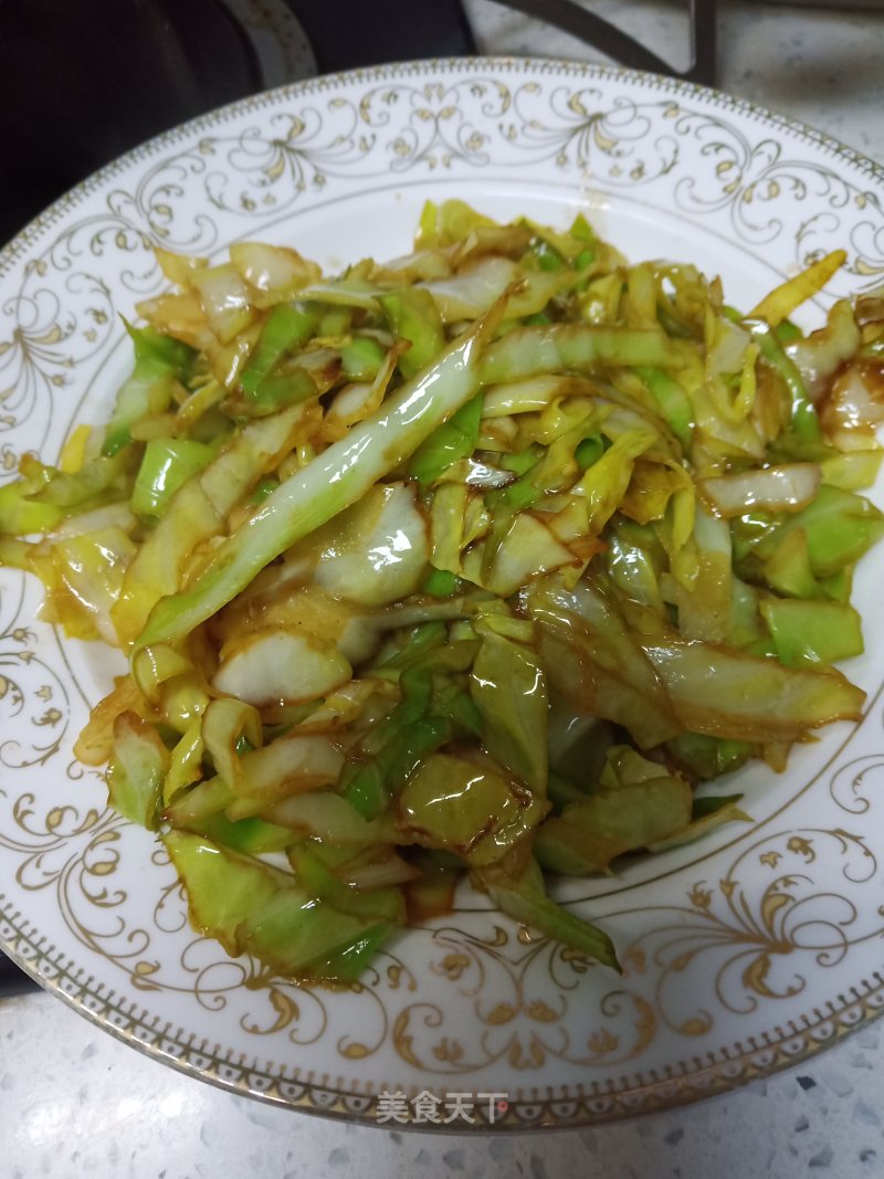 Stir-fried Shredded Cabbage recipe