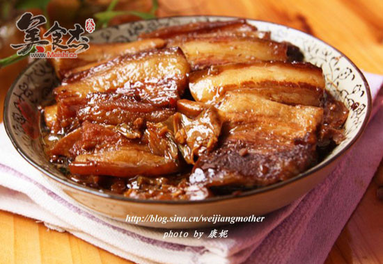 Mei Cai Kou Po recipe