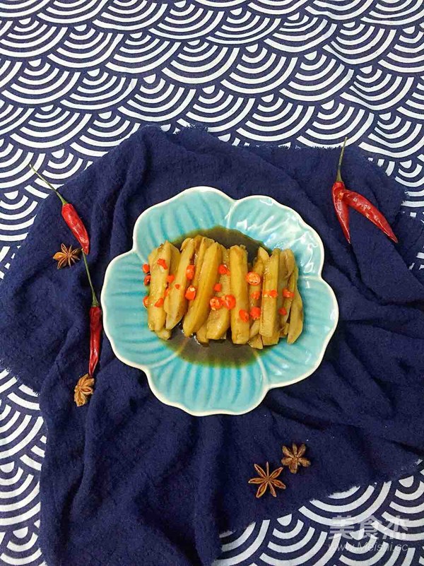 Spicy Marinated Lotus Root Strips recipe