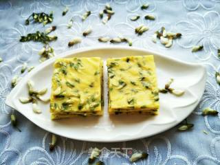 Sophora Flower Egg Pancake recipe