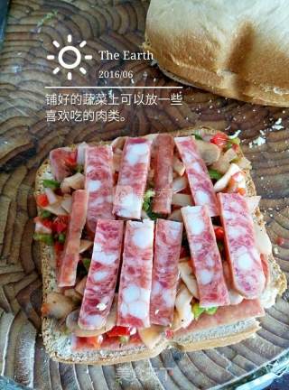 Easy Bread Pizza recipe