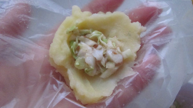 Potato Octopus Balls recipe
