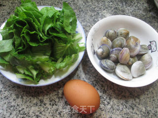 Eggs, Clams and Cabbage Soup recipe